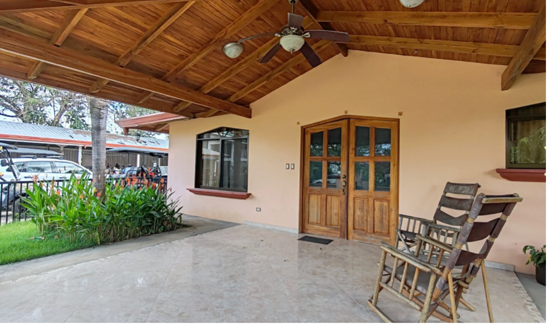 Casa Rosa Covered Terrace Entrance covered terrace entrance casa rosa samara