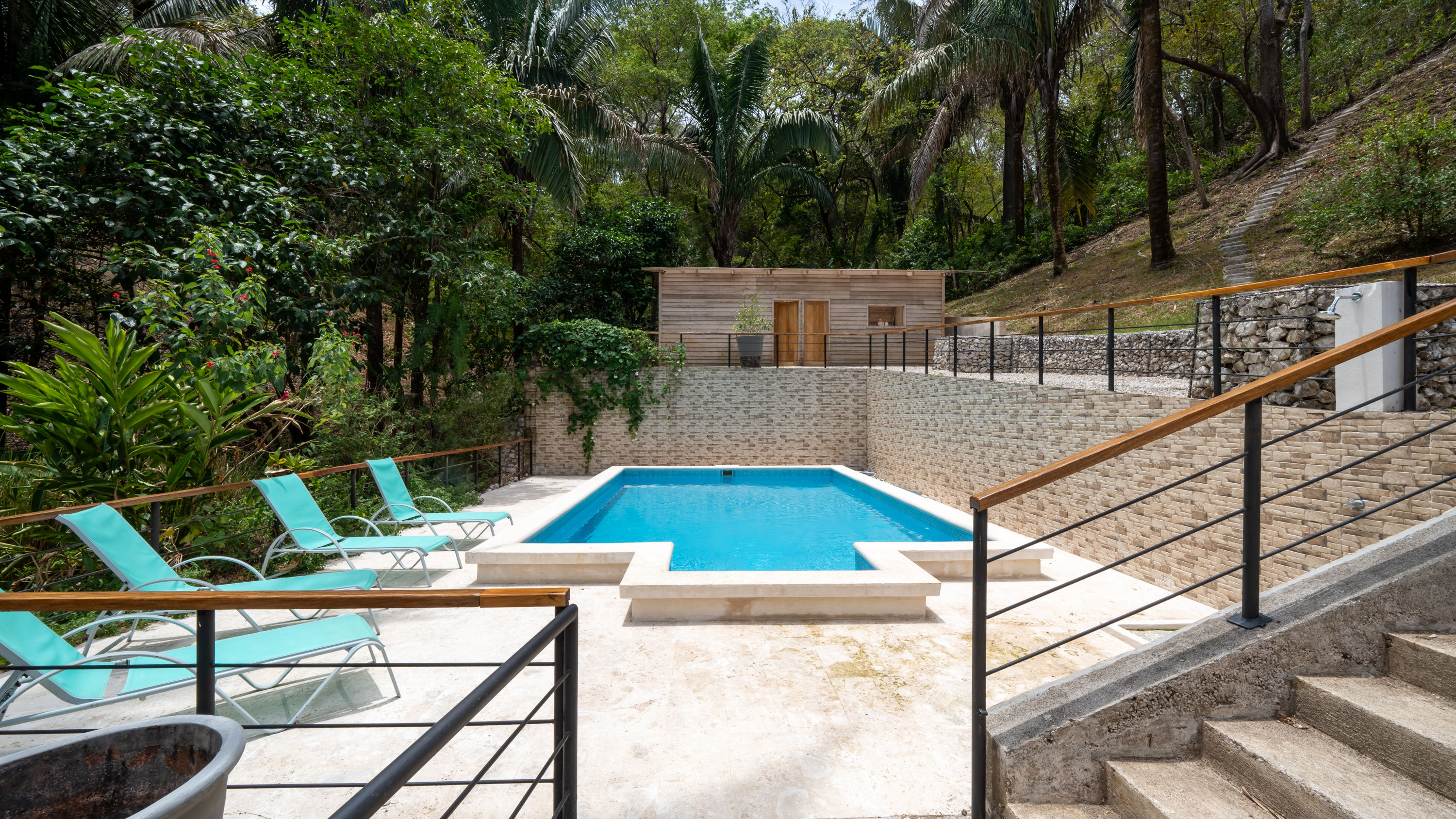 tropical jungle villa with private pool for sale samara costa rica
