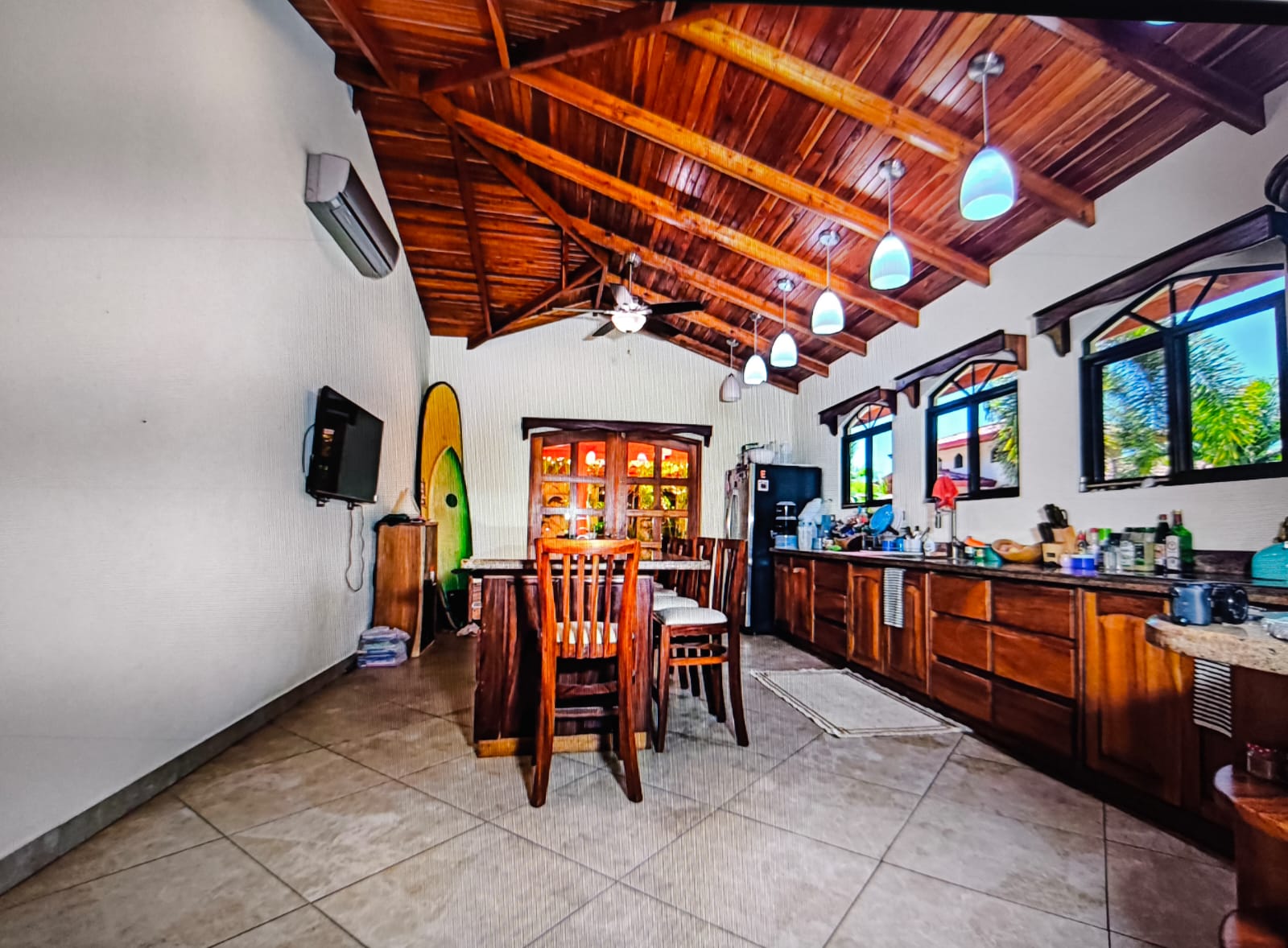 Kitchen Dining Area Villa Serenity