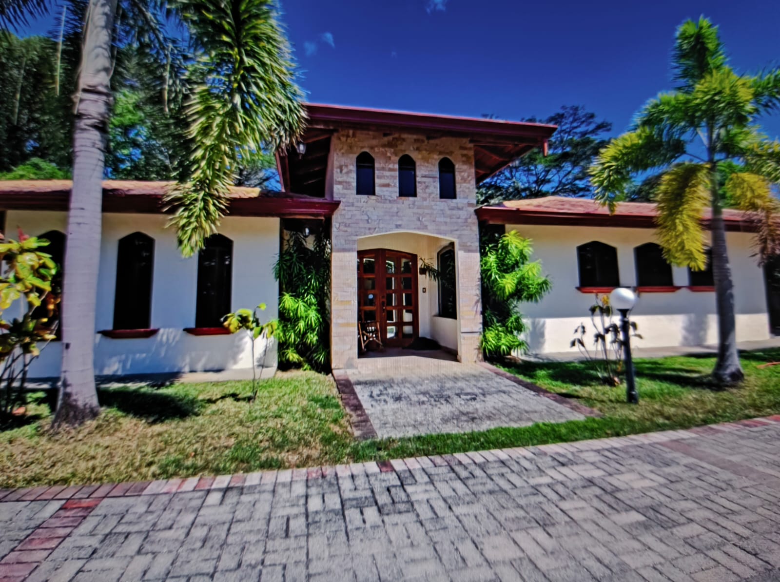 exterior entrance villa serenity samara costa rica