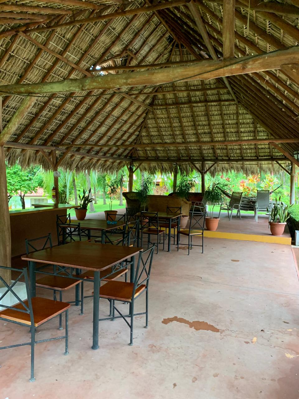 rancho gathering area inside loma verde carrillo community costa rica